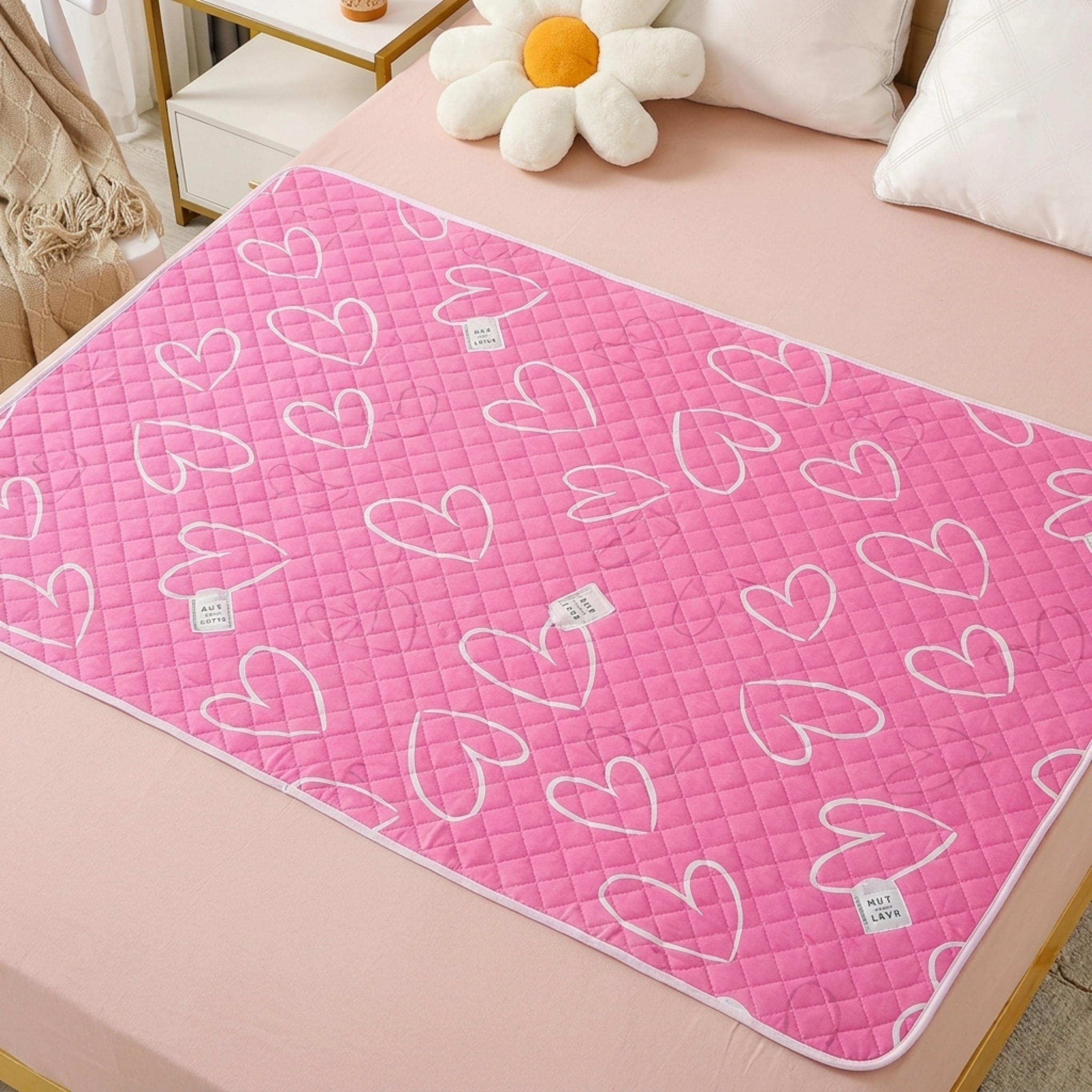 TPU Waterproof Mattress Protector (80×120 cm / 31.5×47 in) - Protects the mattress while the body learns the nighttime signal.