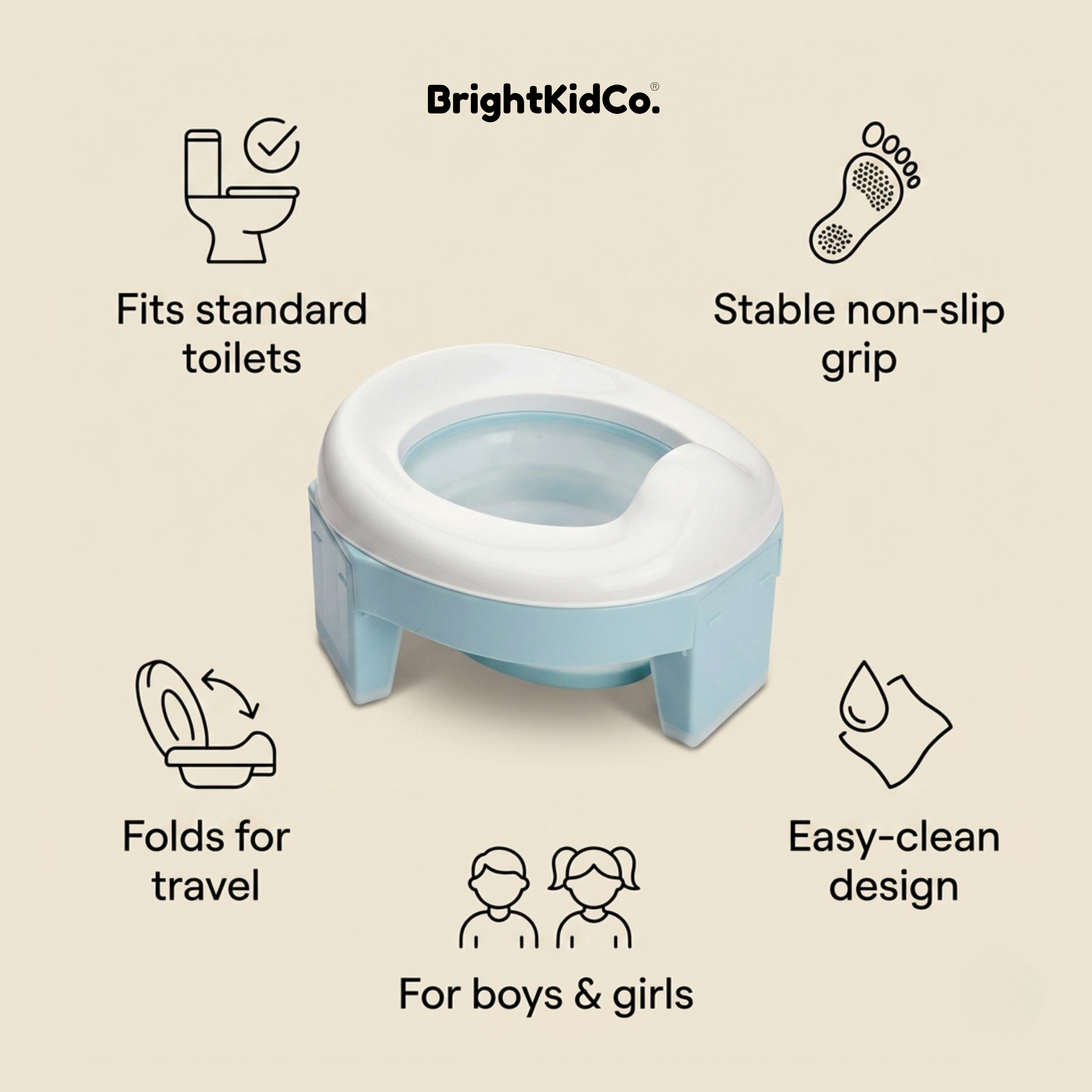 The Anywhere Toilet Seat