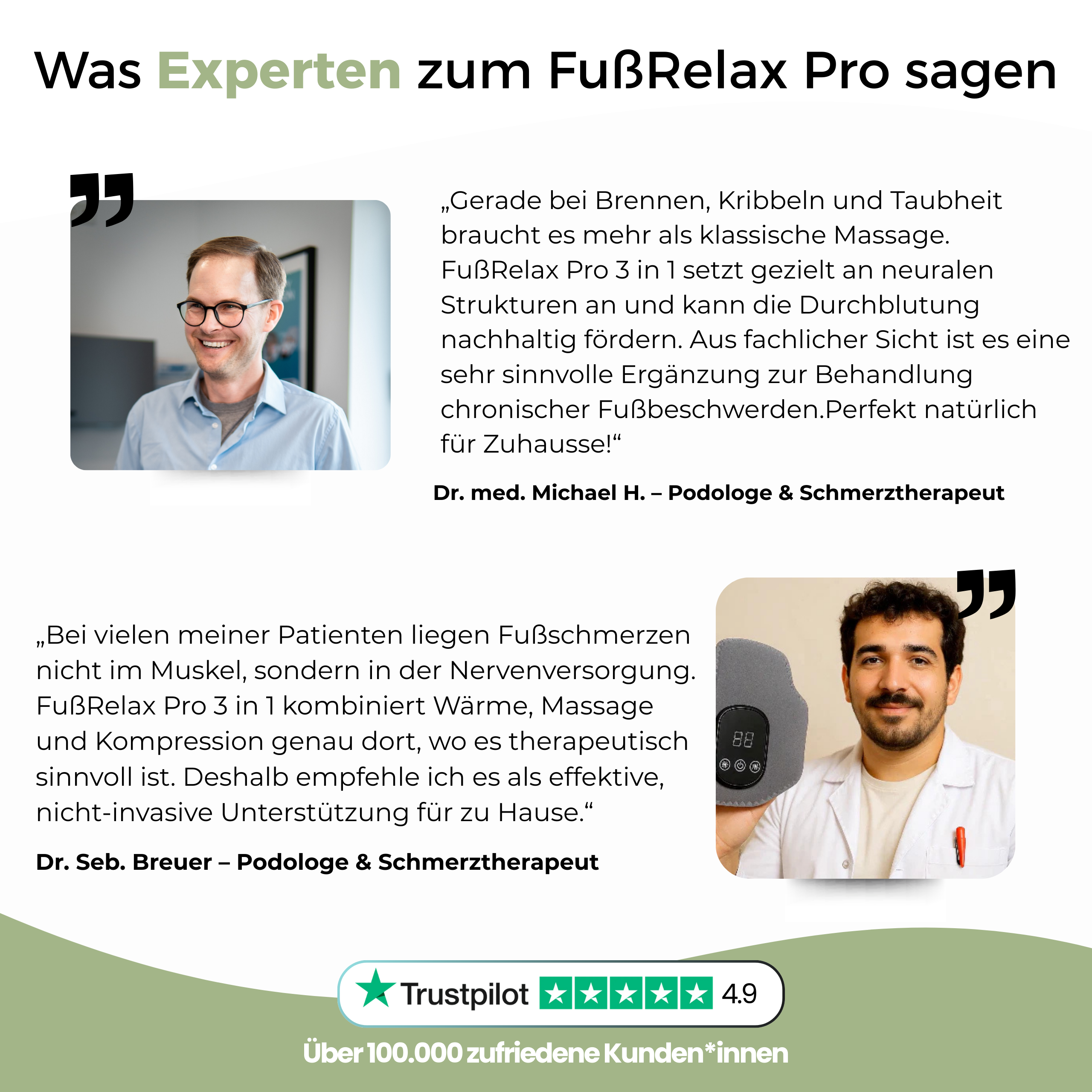 FußRelax Pro 3 in 1 – EMS-Fußmassagegerät mit Wärme & Vibration