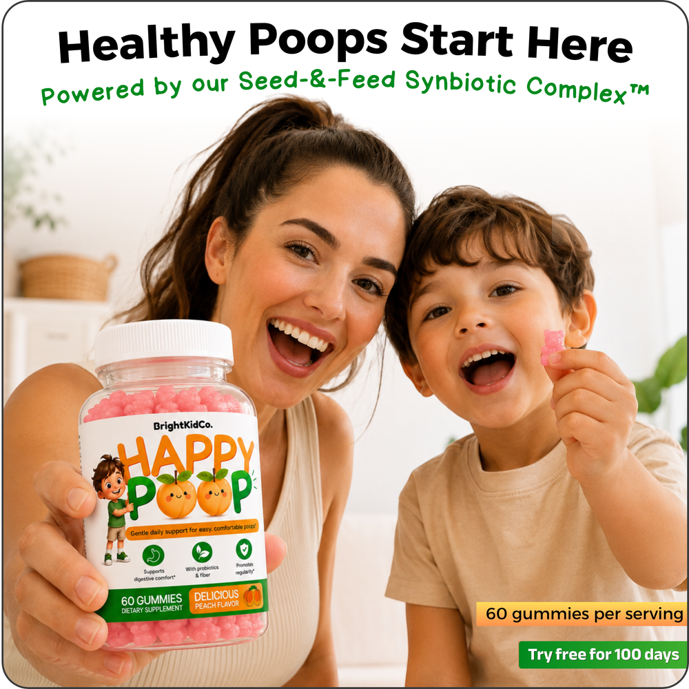 Happy Poop Gummies by BrightKidCo