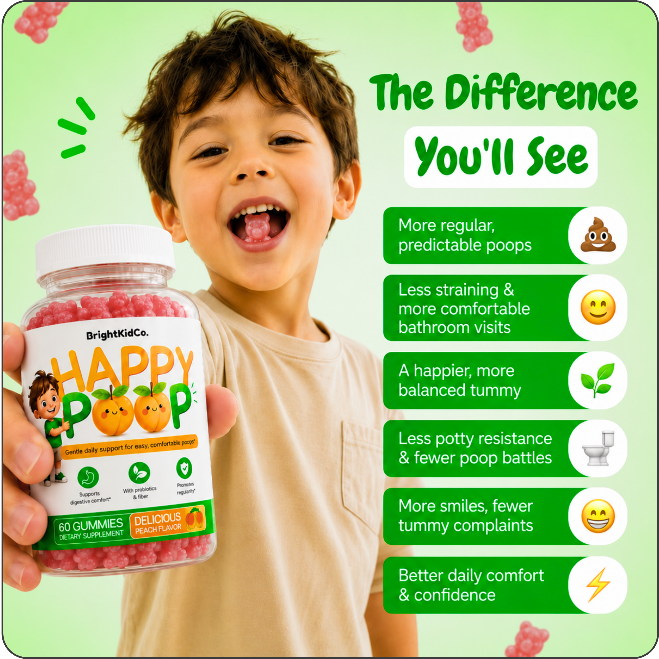 HAPPY POOP GUMMIES