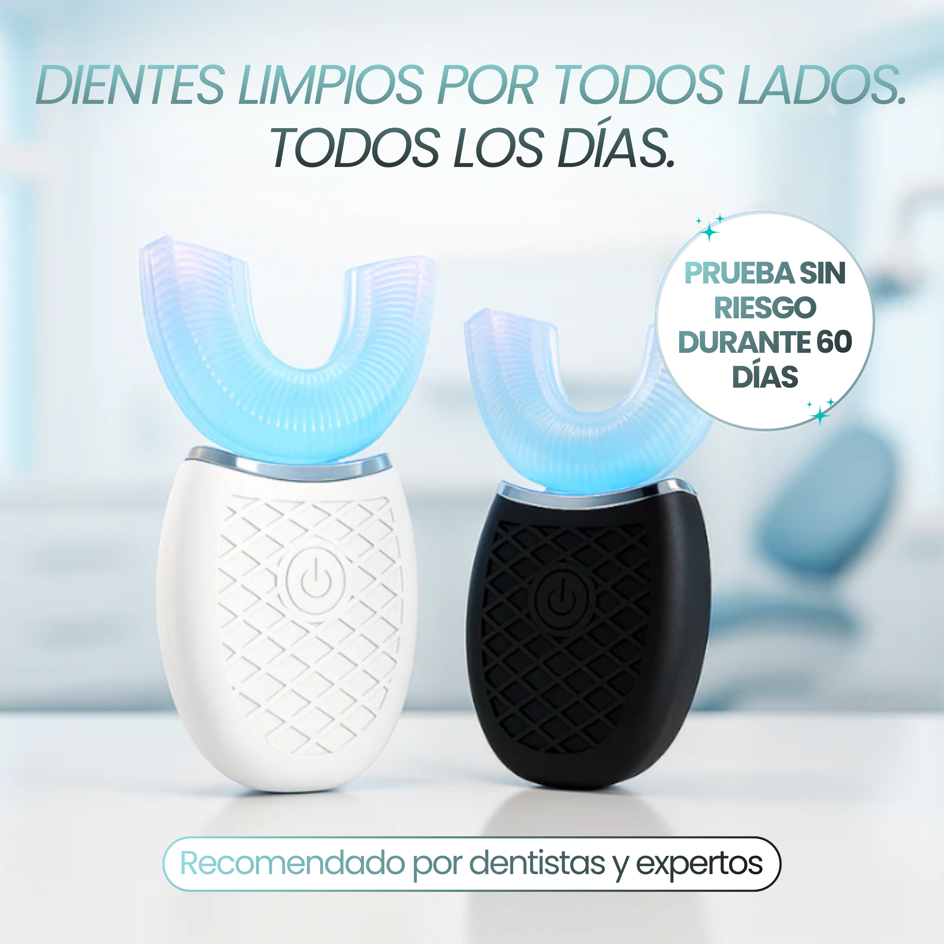 ORBIT BRUSH® - Cepillo de dientes 360° para dientes más limpios – incluso si no te cepillas perfecto