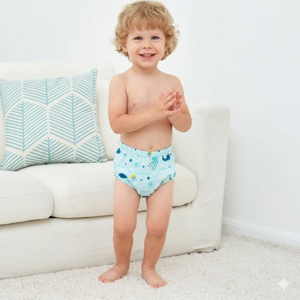Potty Training Underwear - Specifically designed for potty training. Our Body-Signal Learning Layer™ helps toddlers recognize when it’s time to go.